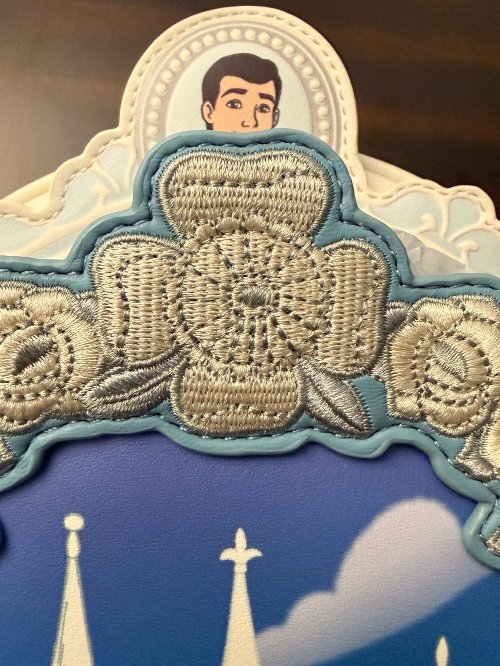 Loungefly Cinderella Exclusive Cameo Mini Backpack New With Tags 🩵 - Picture 15 of 15